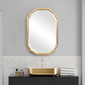 Coleman Antiqued Gold Leaf Mirror by Uttermost, 21.5" × 1" × 31.5" — image 1 of 4