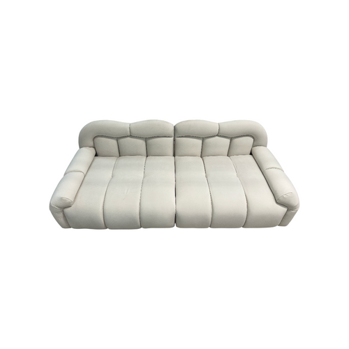 Comfy Sofas Cream Cloud Duo Simple Fabric Sofa - Small, image 8