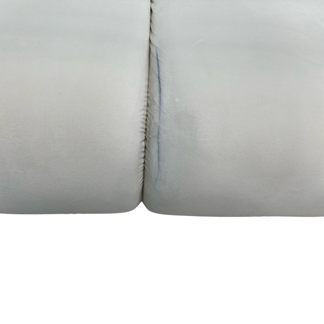 Comfy Sofas Cream Cloud Duo Simple Fabric Sofa