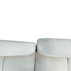 Comfy Sofas Cream Cloud Duo Simple Fabric Sofa