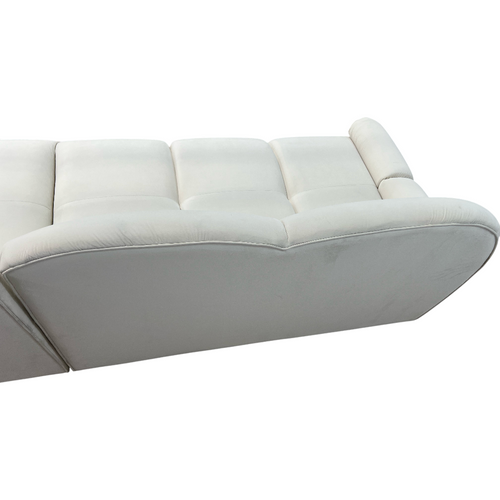 Comfy Sofas Cream Cloud Duo Simple Fabric Sofa, image 16