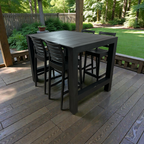 Cozy Days Vegas Ares 5pc Outdoor Bar Set, 56" × 40" × 42" — image 1 of 4