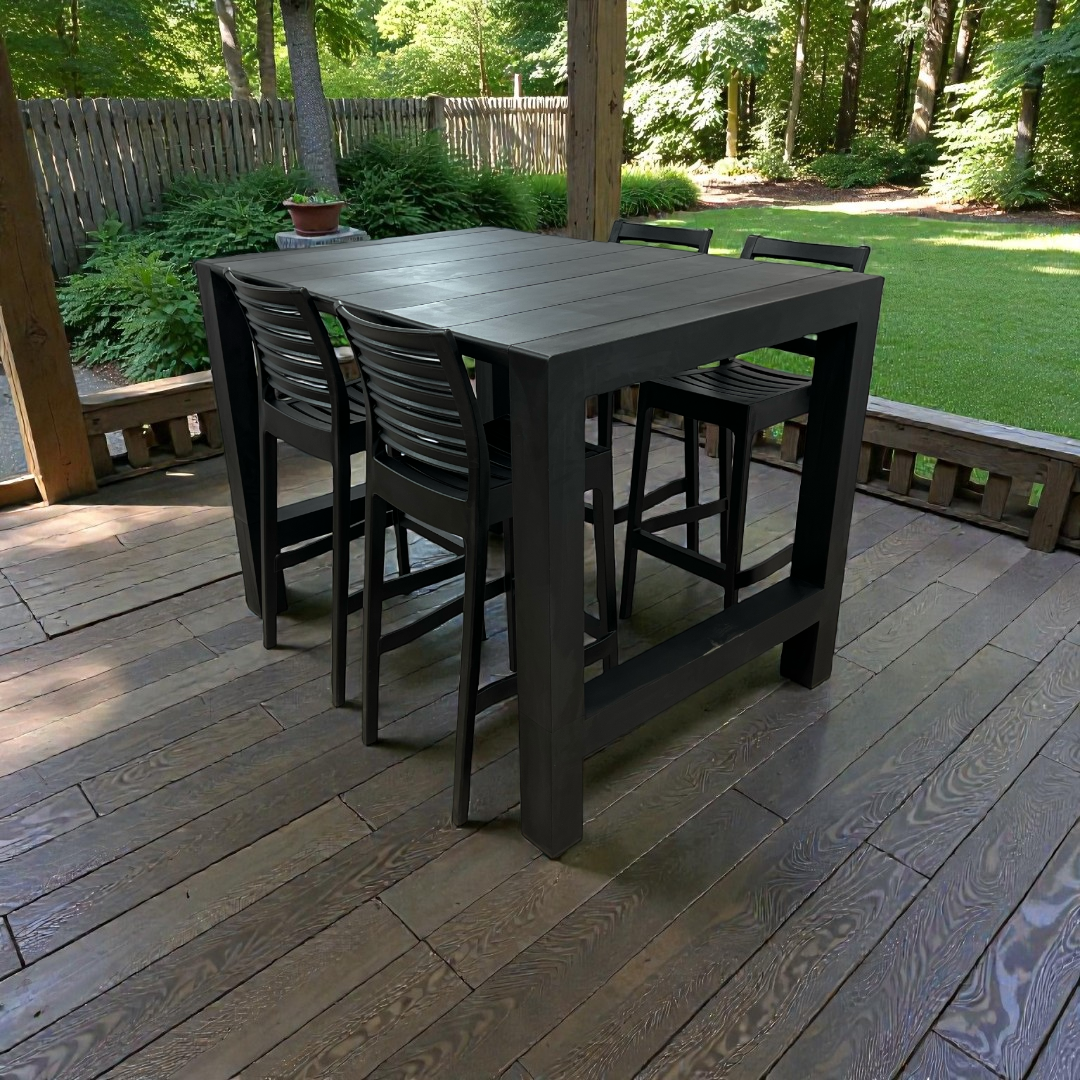 Cozy Days Vegas Ares 5pc Outdoor Bar Set, 56" × 40" × 42" — image 1 of 4