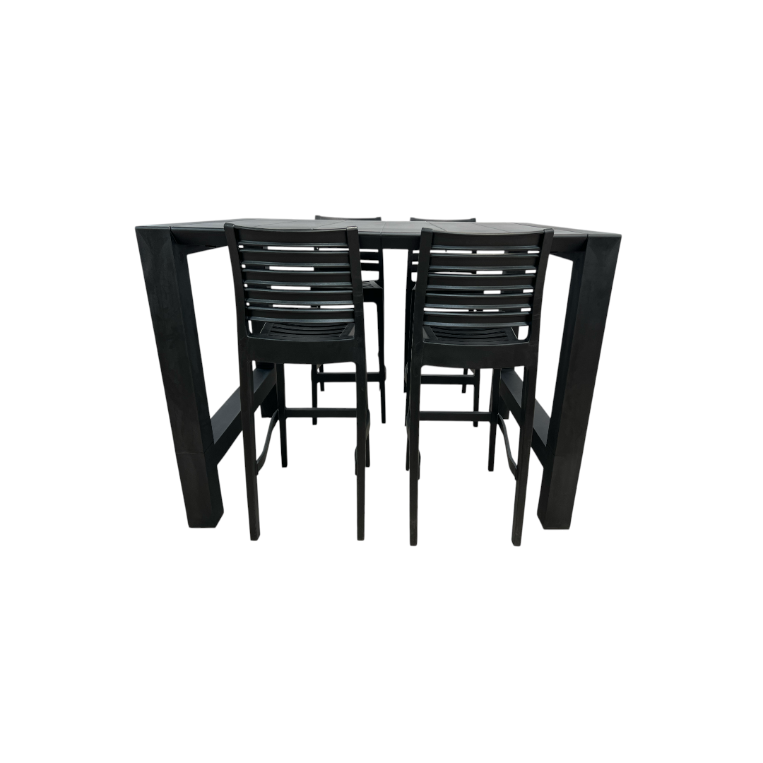 Cozy Days Vegas Ares 5 pc Outdoor Bar Set