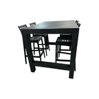 Cozy Days Vegas Ares 5 pc Outdoor Bar Set