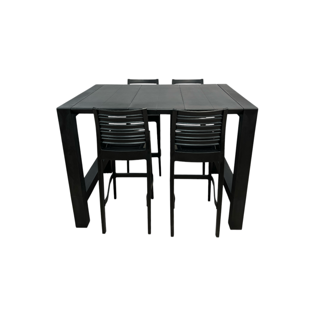 Cozy Days Vegas Ares 5pc Outdoor Bar Set, 56" × 40" × 42" — image 3 of 4