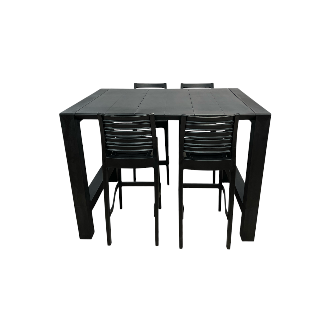 Cozy Days Vegas Ares 5pc Outdoor Bar Set, 56" × 40" × 42" — image 3 of 4