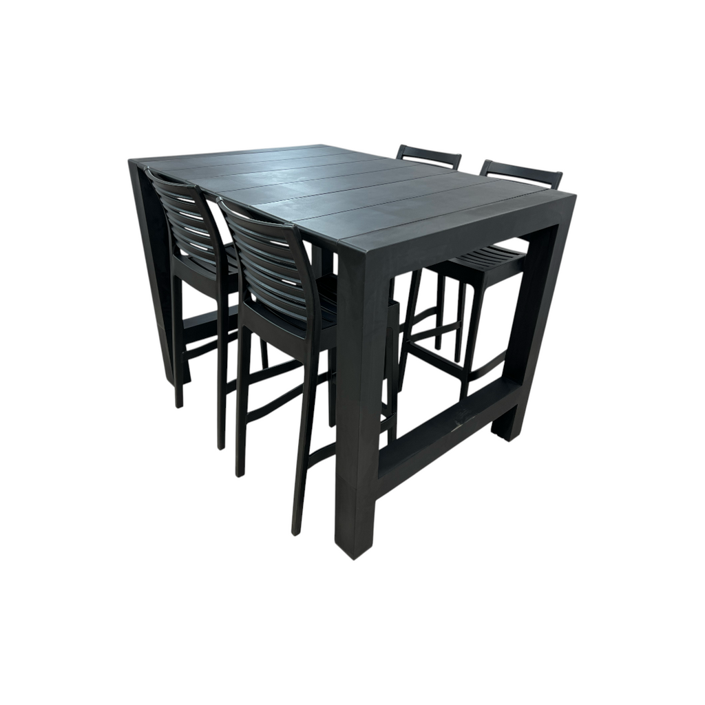 Cozy Days Vegas Ares 5pc Outdoor Bar Set, 56" × 40" × 42" — image 2 of 4