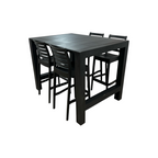 Cozy Days Vegas Ares 5 pc Outdoor Bar Set