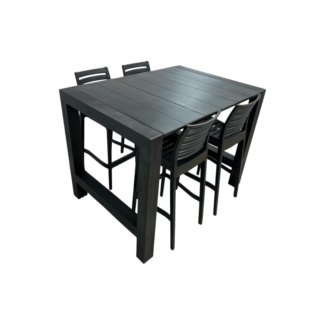 Cozy Days Vegas Ares 5 pc Outdoor Bar Set