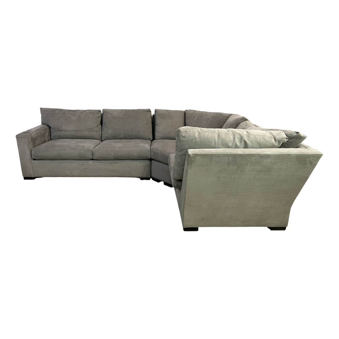 Crate and Barrel Axis Sectional Sofa