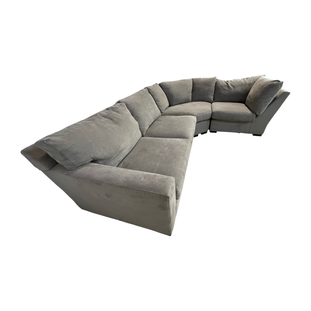 Crate and Barrel Axis Sectional Sofa