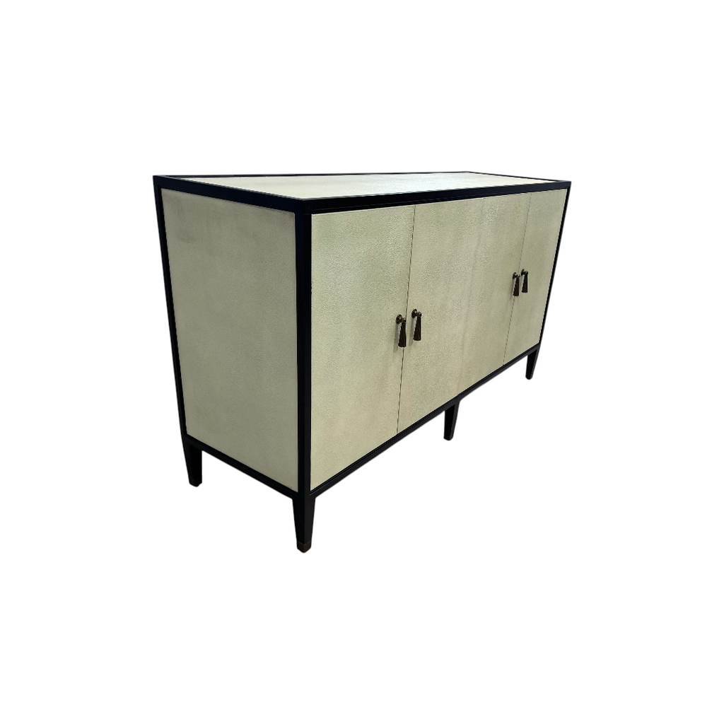 Currey & Co Evie Shagreen Credenza