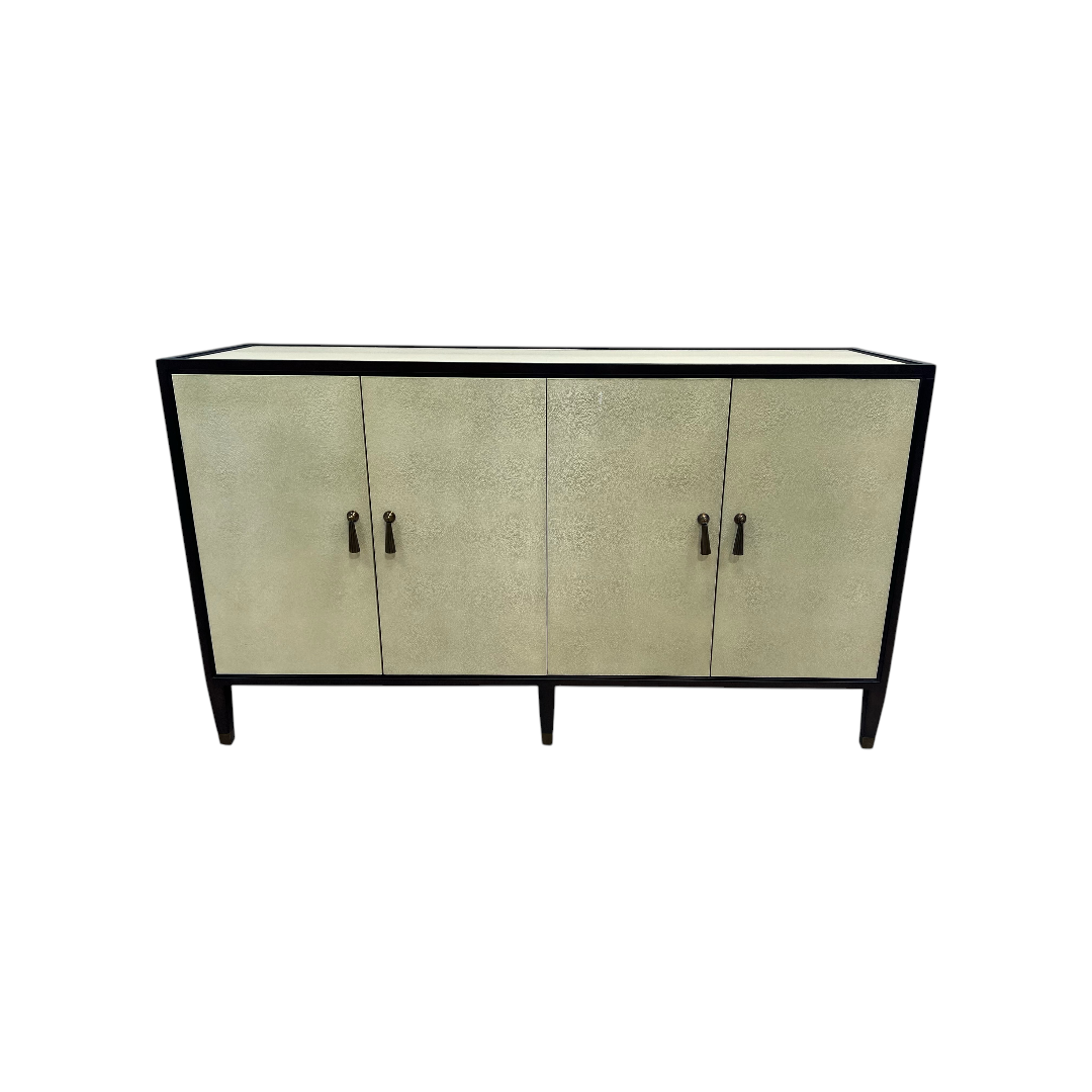 Currey & Co Evie Shagreen Credenza