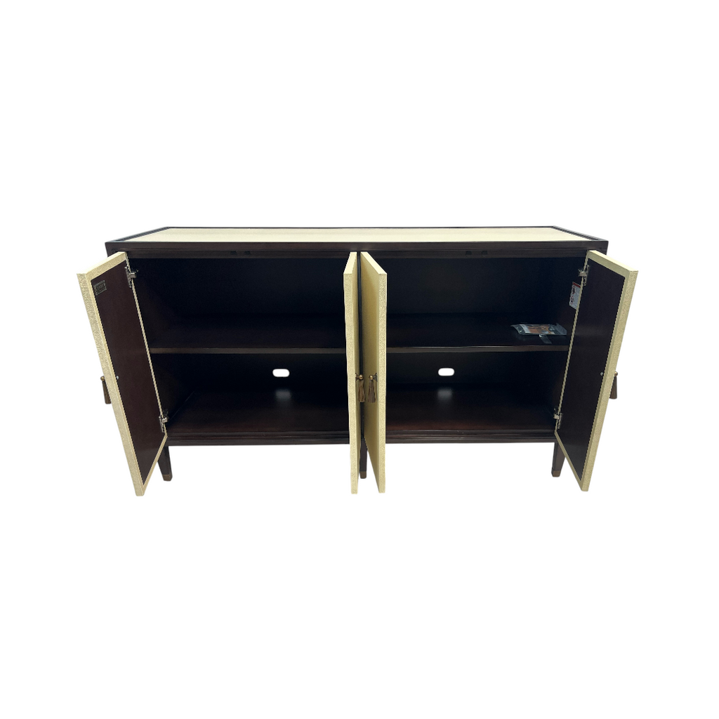 Currey & Co Evie Shagreen Credenza