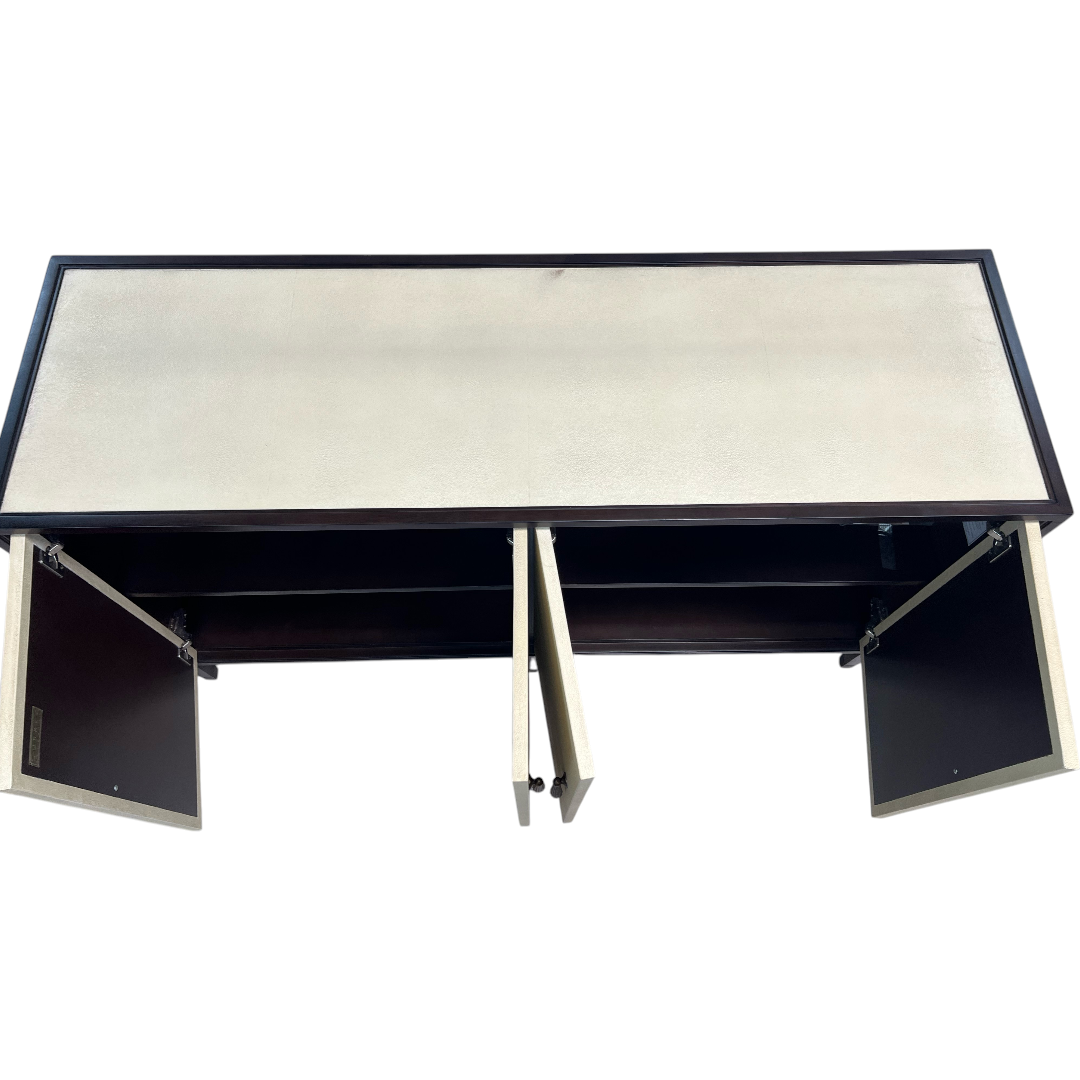 Currey & Co Evie Shagreen Credenza