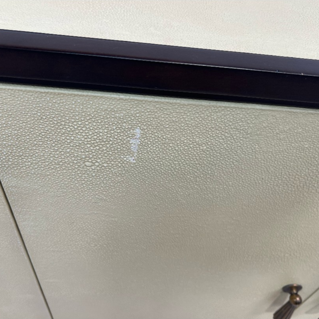 Currey & Co Evie Shagreen Credenza