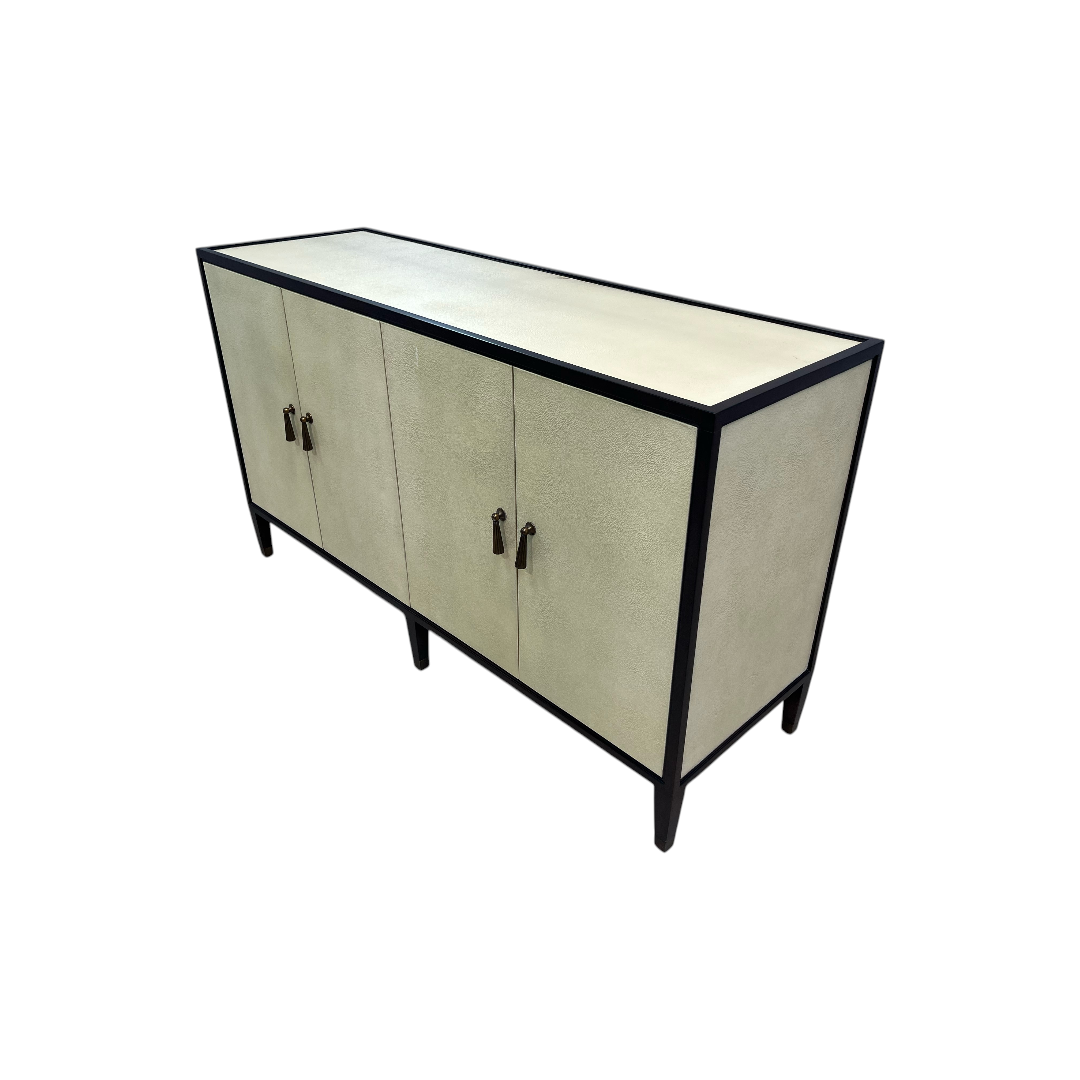 Currey & Co Evie Shagreen Credenza