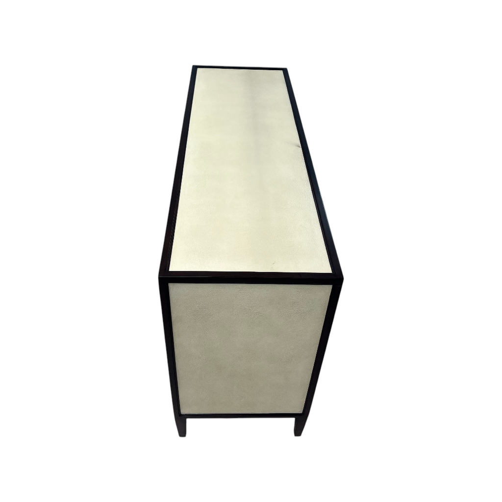 Currey & Co Evie Shagreen Credenza