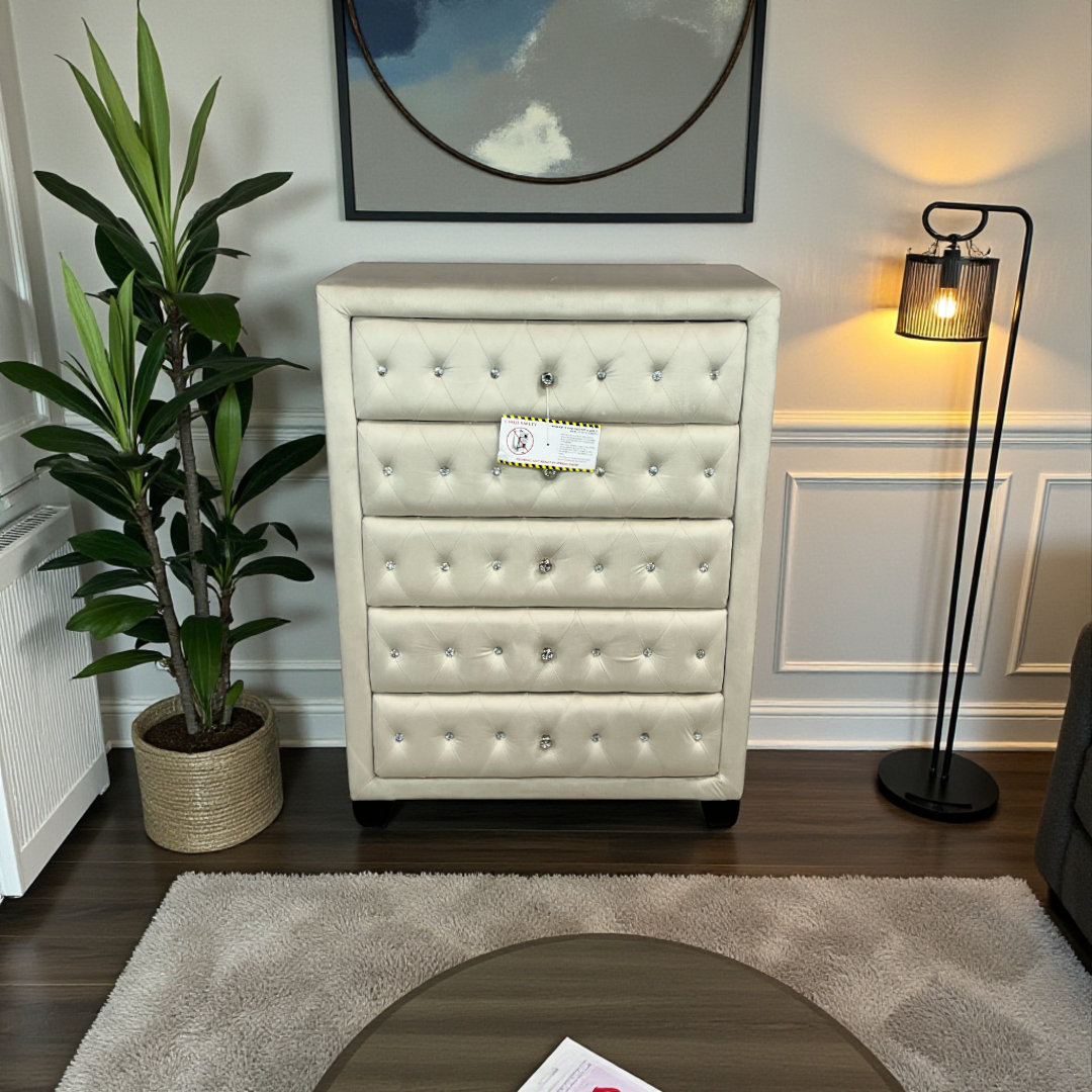 Delight Glass Sophia Accent Chest