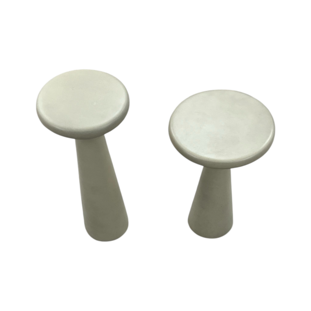 Denver Modern Ravine Concrete Accent Tables Set of 2