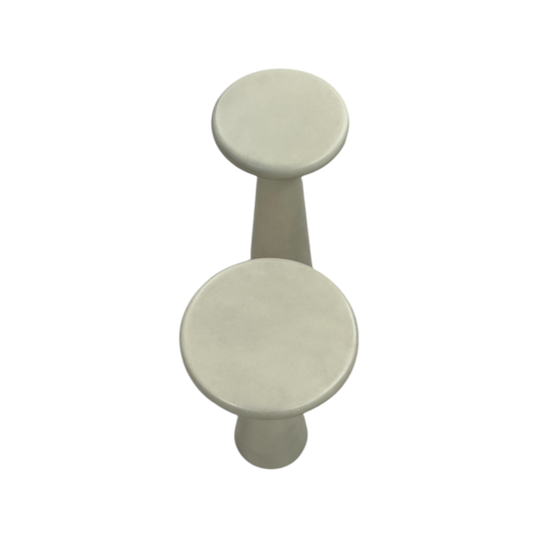 Denver Modern Ravine Concrete Accent Tables Set of 2