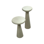 Denver Modern Ravine Concrete Accent Tables Set of 2