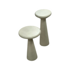 Denver Modern Ravine Concrete Accent Tables Set of 2