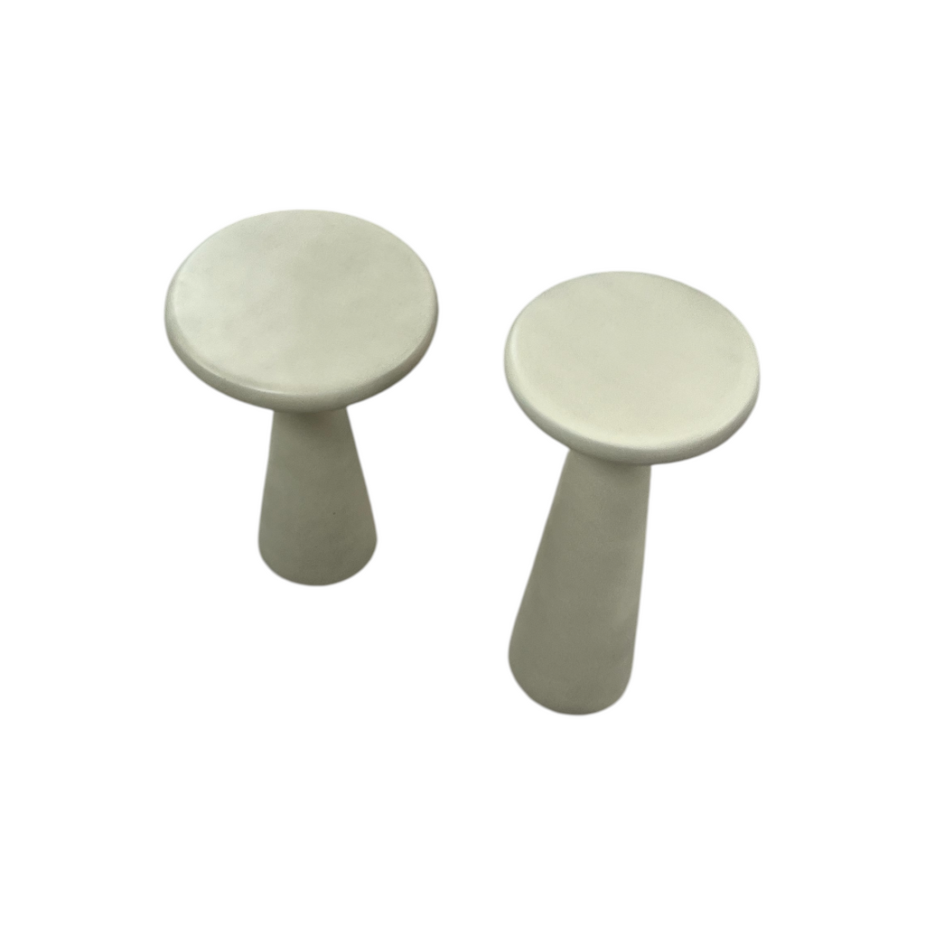 Denver Modern Ravine Concrete Accent Tables Set of 2