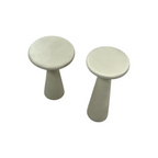 Denver Modern Ravine Concrete Accent Tables Set of 2