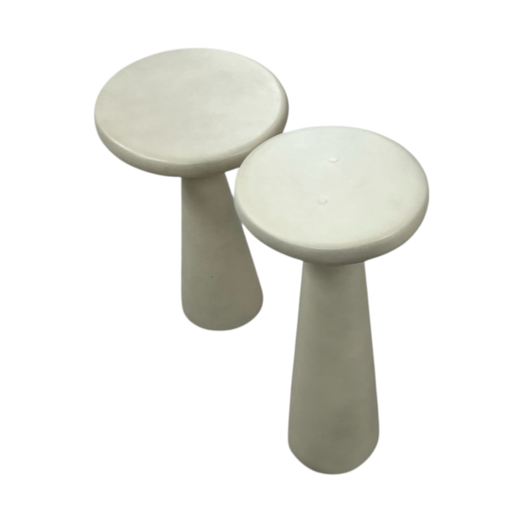 Denver Modern Ravine Concrete Accent Tables Set of 2