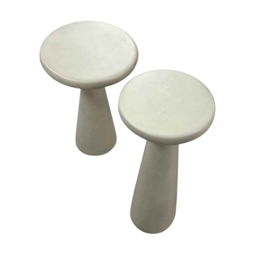 Denver Modern Ravine Concrete Accent Tables Set of 2