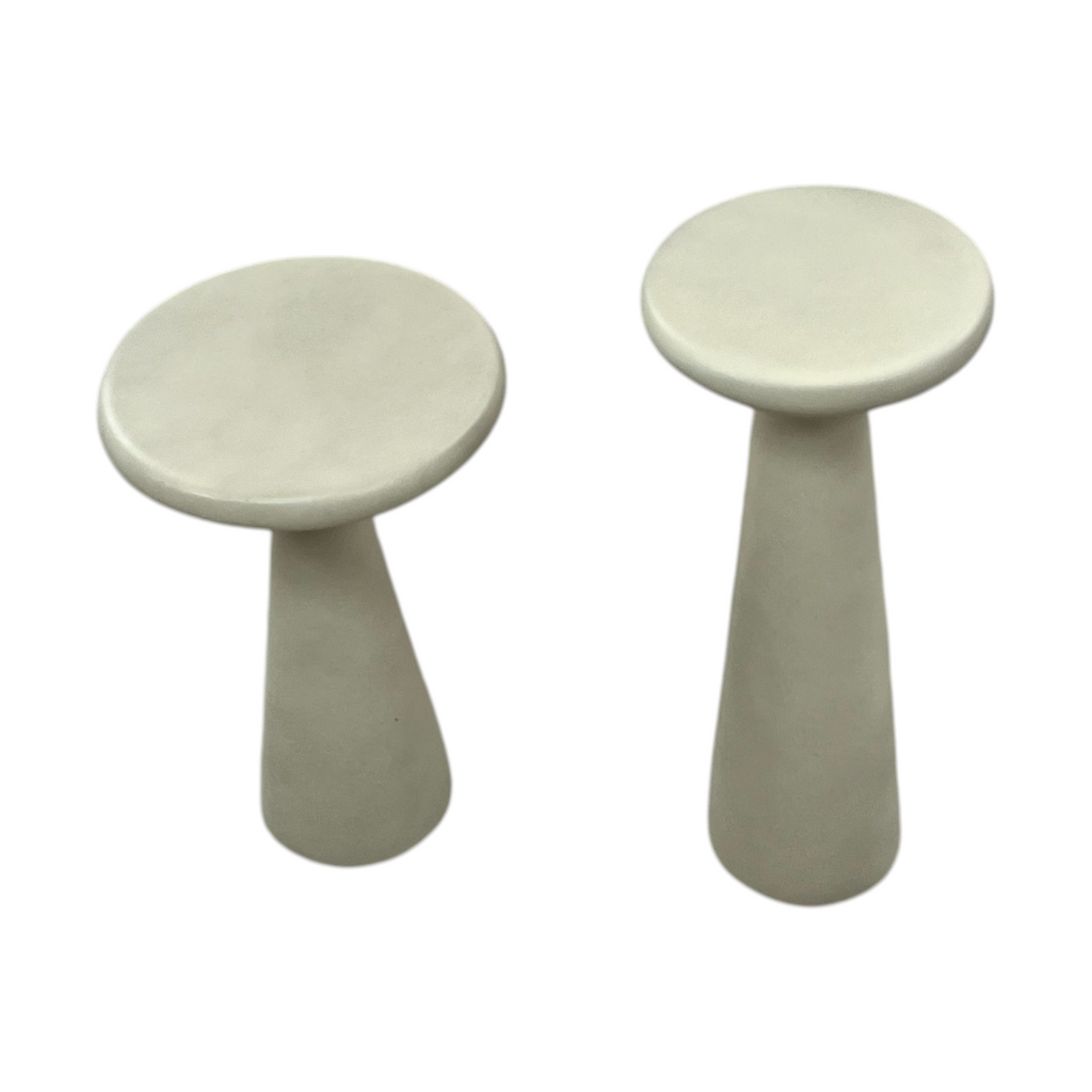 Denver Modern Ravine Concrete Accent Tables Set of 2