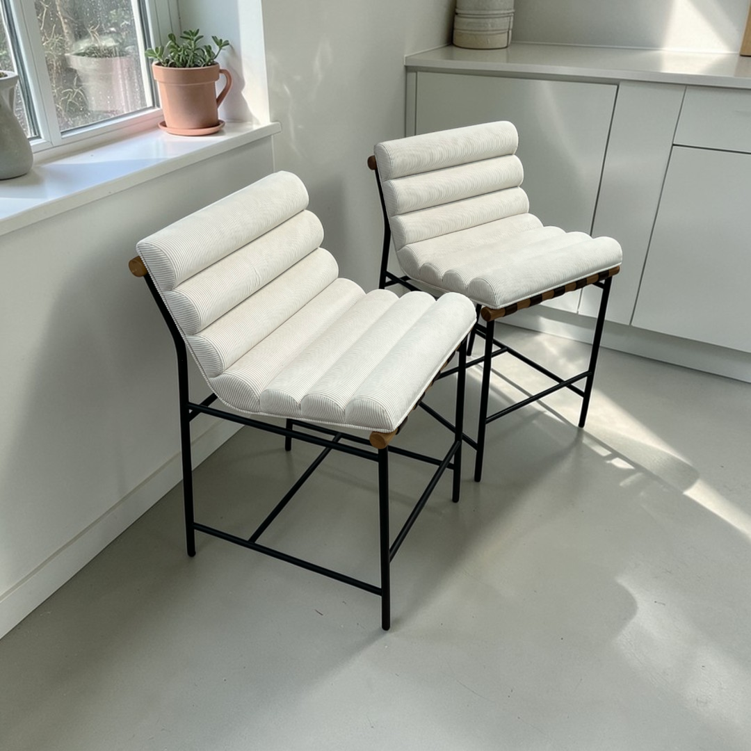 Denver Modern Vail Bar Stool Set of 2