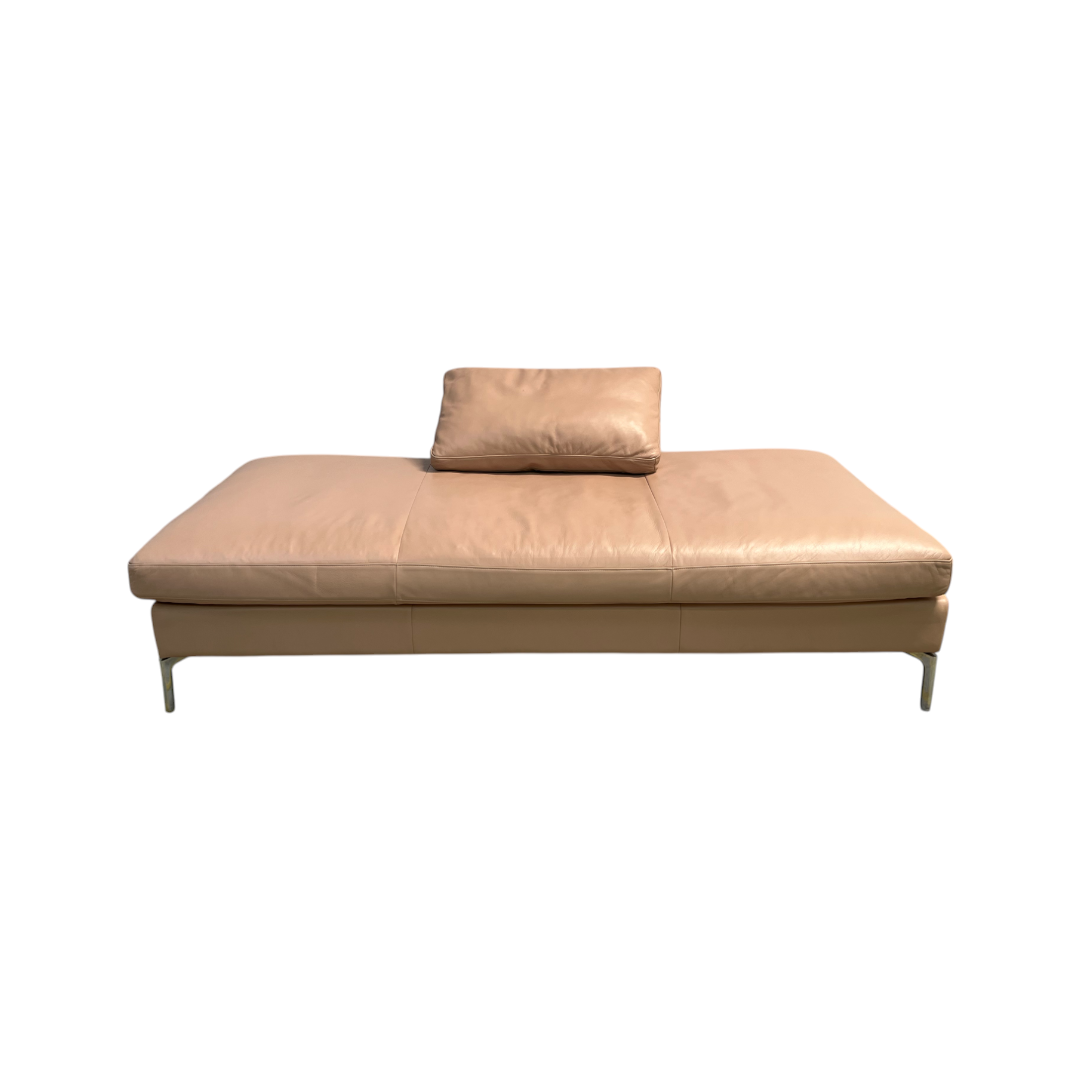 EQ3 Paloma Pink Eve Leather Daybed