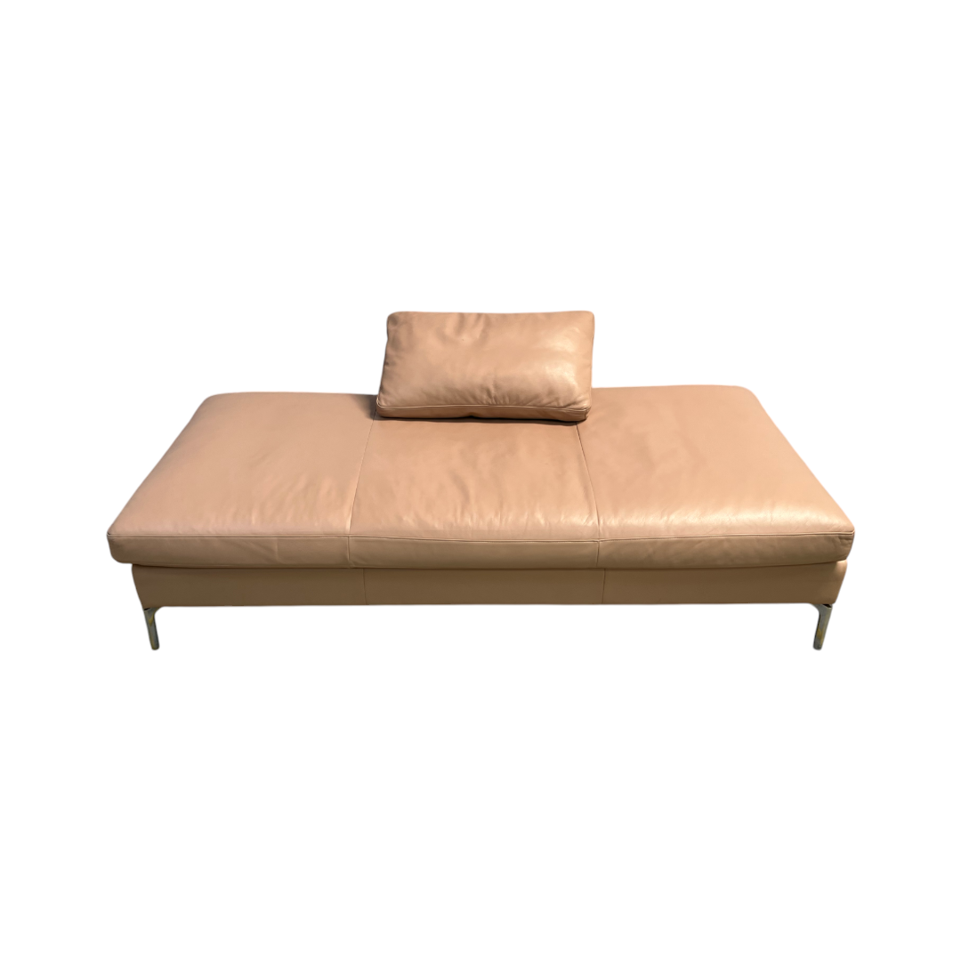 EQ3 Paloma Pink Eve Leather Daybed