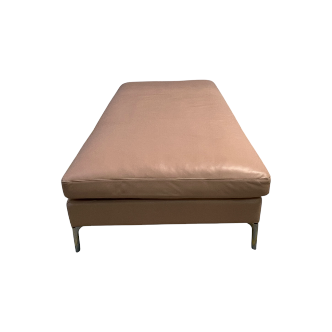 EQ3 Paloma Pink Eve Leather Daybed