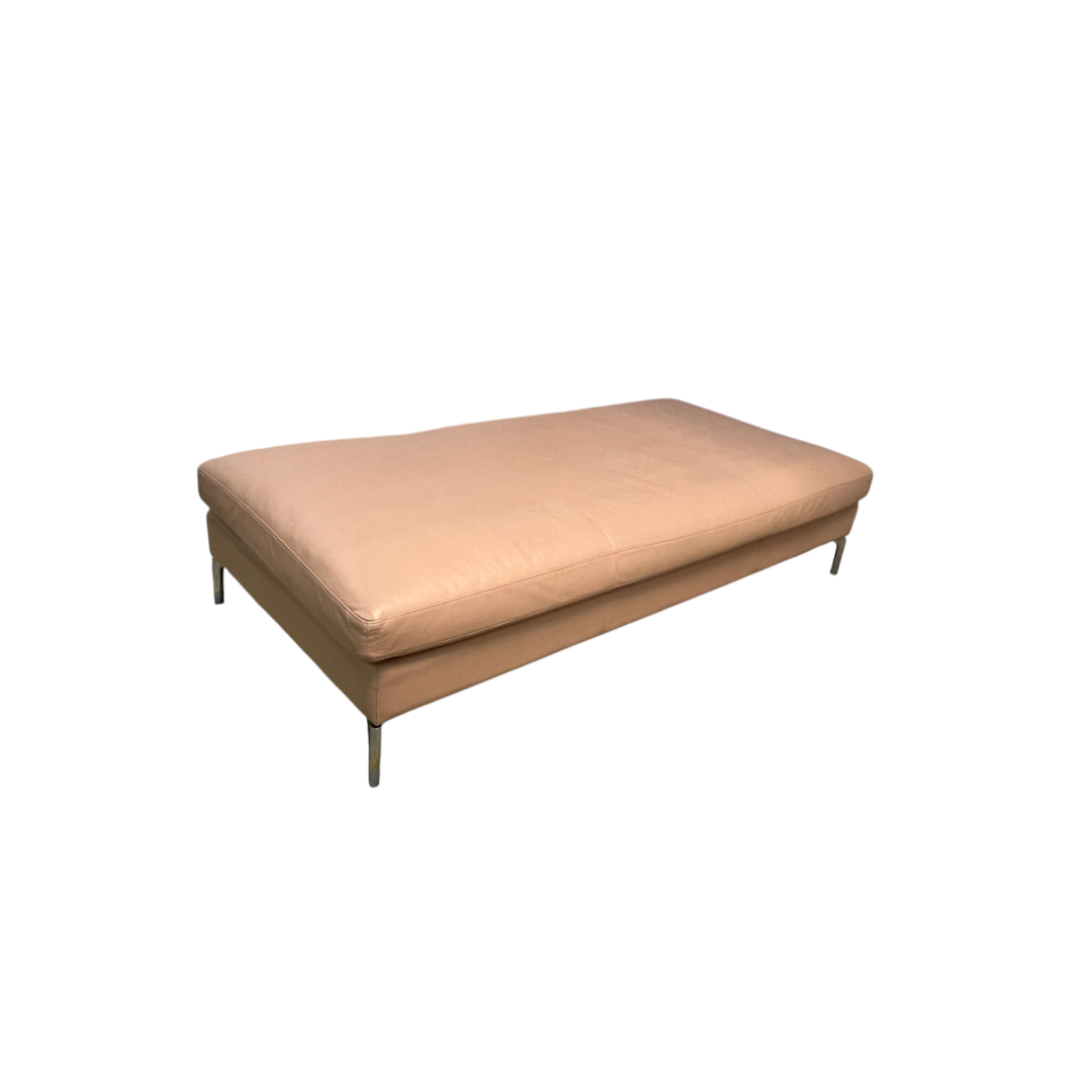 EQ3 Paloma Pink Eve Leather Daybed