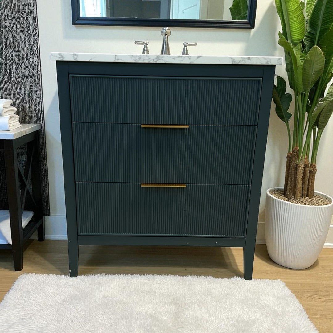 Ebern Designs Bilroy Egremt Single Bathroom Vanity