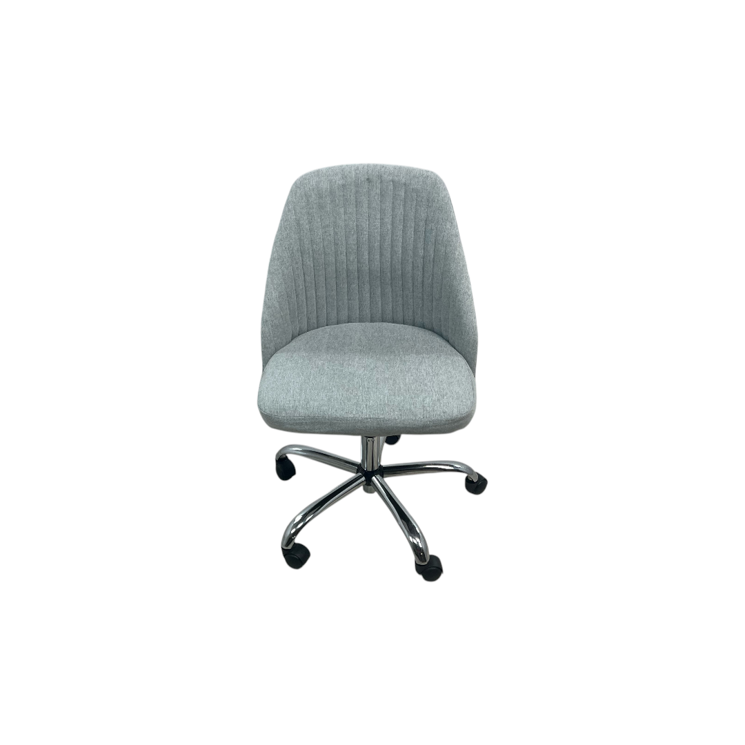 Ebern Designs Home Office Desk Chair, Office Chairs Desk Chair Rolling Task Chair Computer Chair Adjustable With Wheels Armless For Bedroom, Vanity Chair For Makeup Room, Living Room