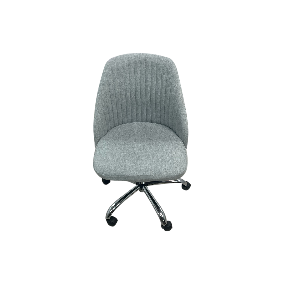 Ebern Designs Home Office Desk Chair, Office Chairs Desk Chair Rolling Task Chair Computer Chair Adjustable With Wheels Armless For Bedroom, Vanity Chair For Makeup Room, Living Room