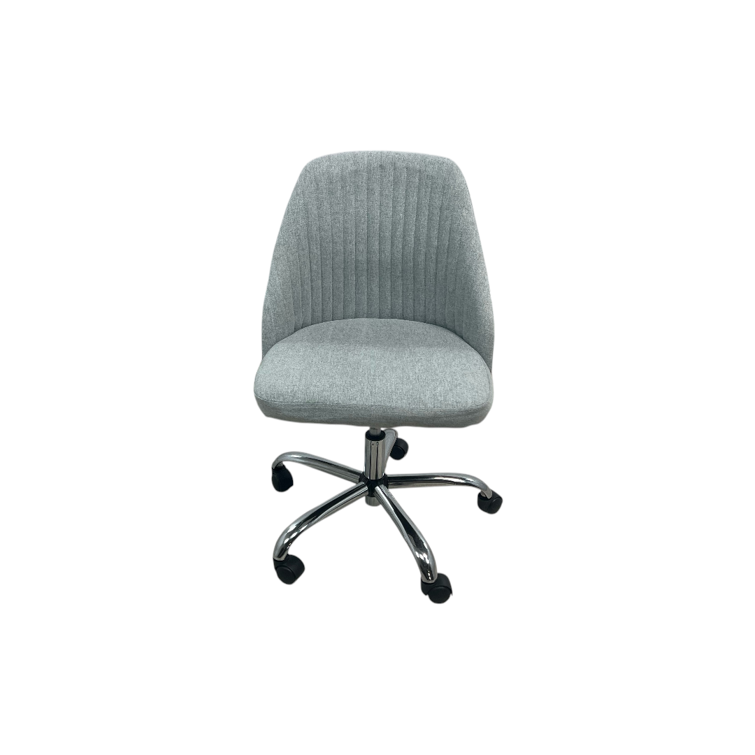 Ebern Designs Home Office Desk Chair, Office Chairs Desk Chair Rolling Task Chair Computer Chair Adjustable With Wheels Armless For Bedroom, Vanity Chair For Makeup Room, Living Room