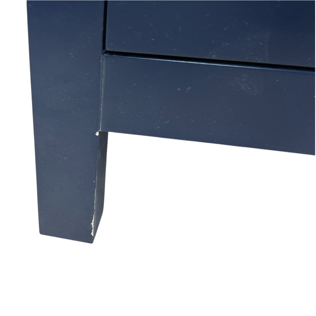 Ebern Designs Minnich Blue Double Sink Bath Vanity With Carrara Quartz Top And Undermount Porcelain Sinks