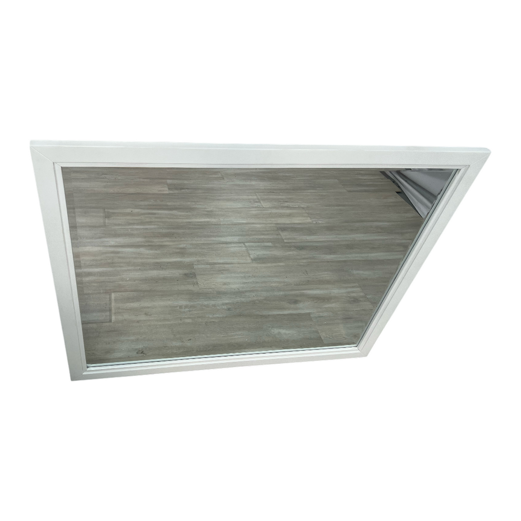 Ebern Designs Molly Tempered Glass Metal Beveled Framed Wall Mounted Vanity Rectangular Mirror
