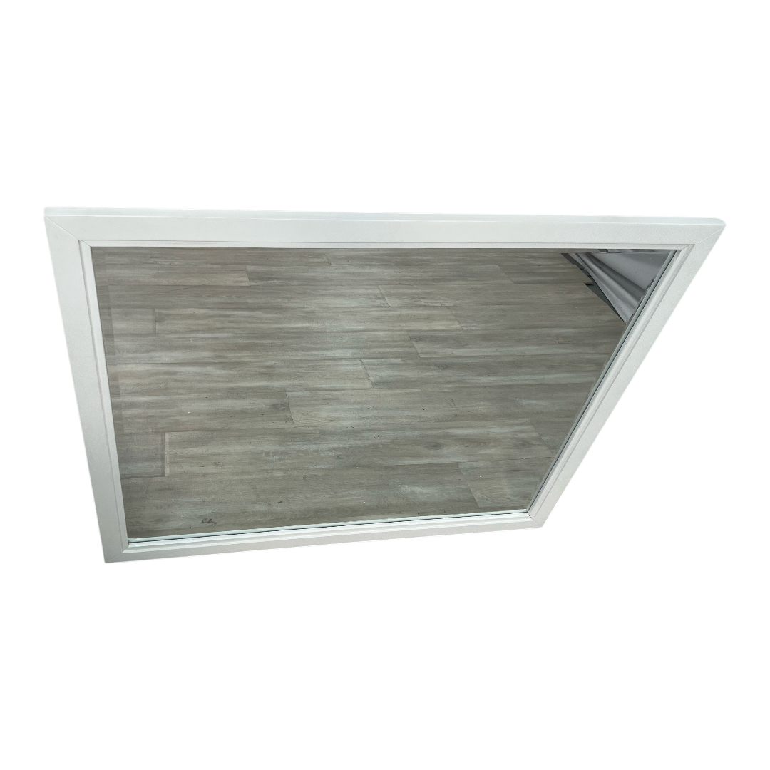 Ebern Designs Molly Tempered Glass Metal Beveled Framed Wall Mounted Vanity Rectangular Mirror