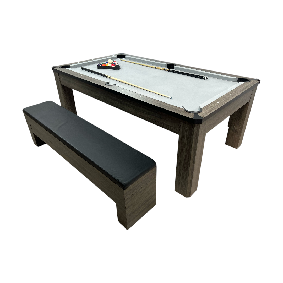 Escalade Sports Hampton 3-In-1 Combo Game Table | Billiards + Ping Pong + Dining