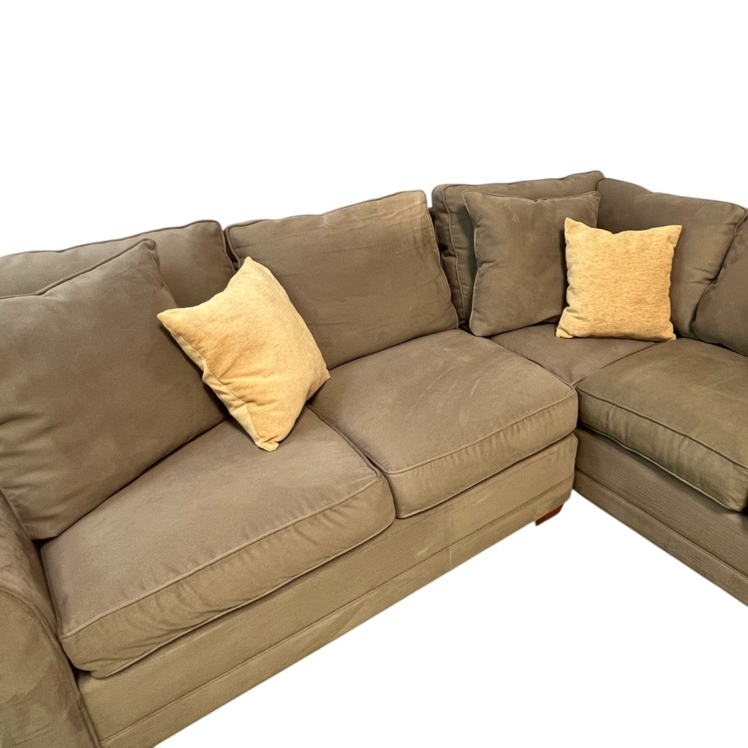 Ethan Allen Bennett Roll Track-Arm and Arm Chair Set