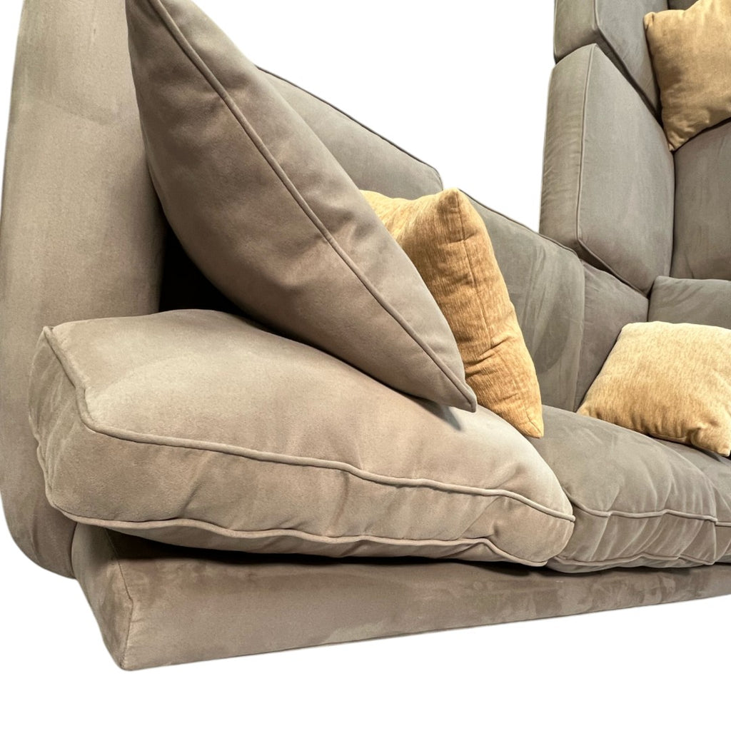 Ethan Allen Bennett Roll Track-Arm and Arm Chair Set