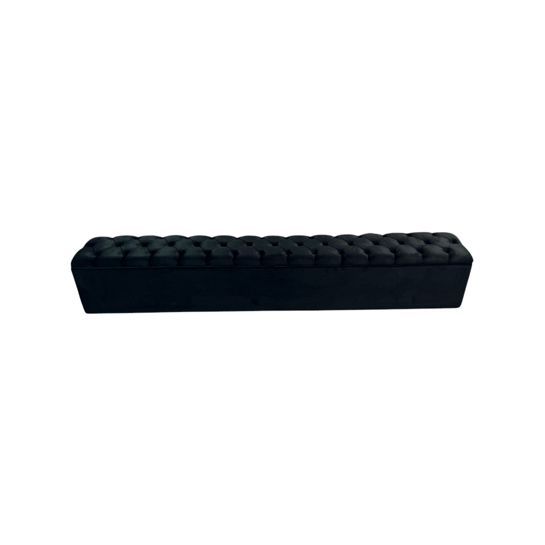 Everly Quinn Johnnay Upholstered Platform Storage Footboard