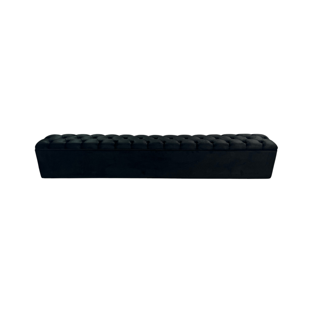 Everly Quinn Johnnay Upholstered Platform Storage Footboard